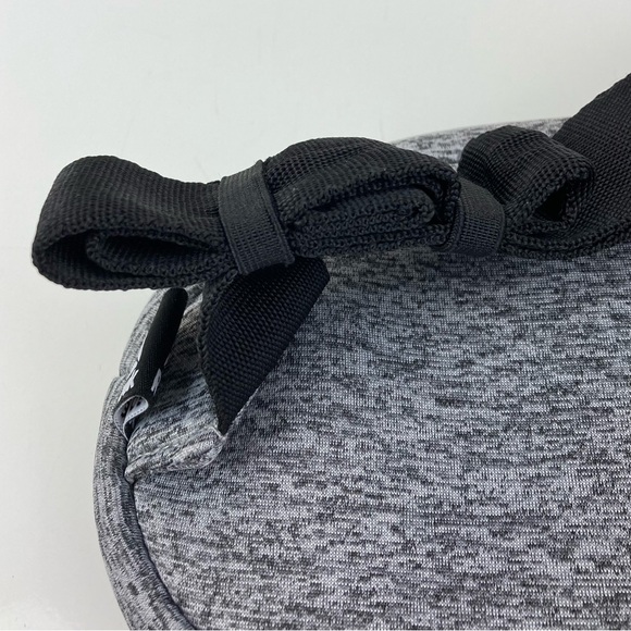 Reebok Unisex Hazel Fannypack Waist Belt Bag Gray & Black - Picture 4 of 12